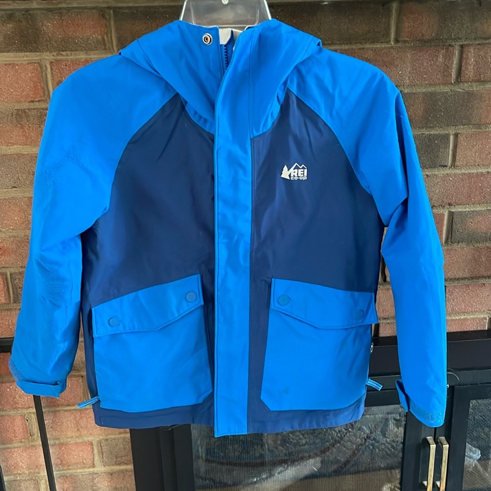 REI Co-op Kids Ski Jacket w/fleece-lined hood